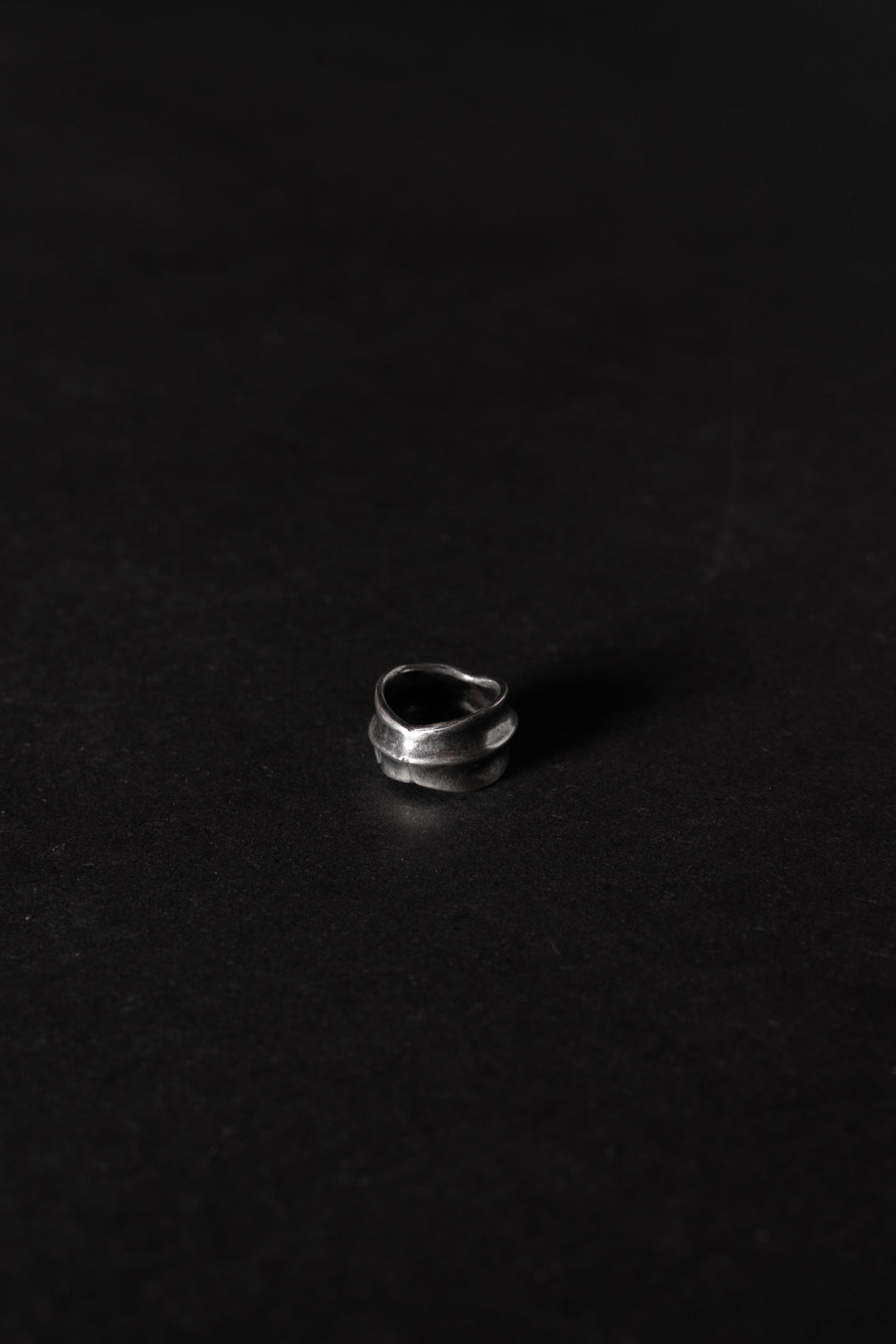 GOTI AN913 — ring in oxidised sterling silver
