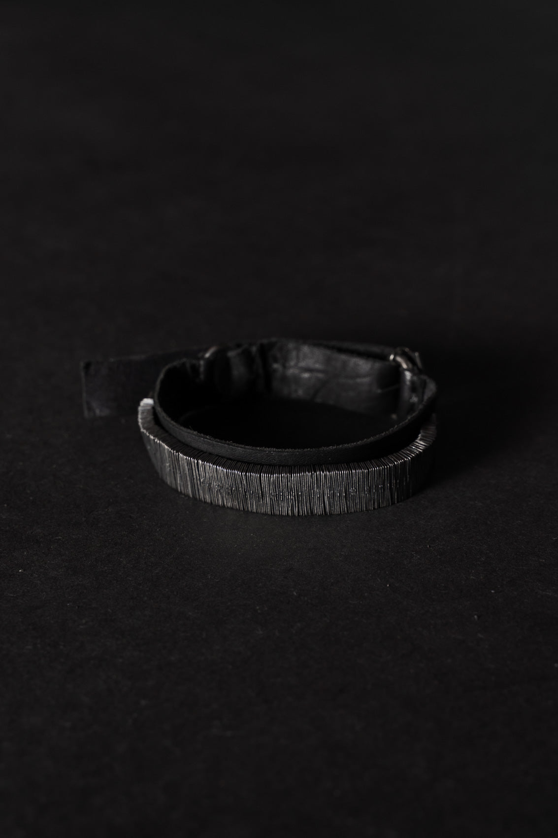 GOTI BR176 — bracelet in oxidised sterling silver