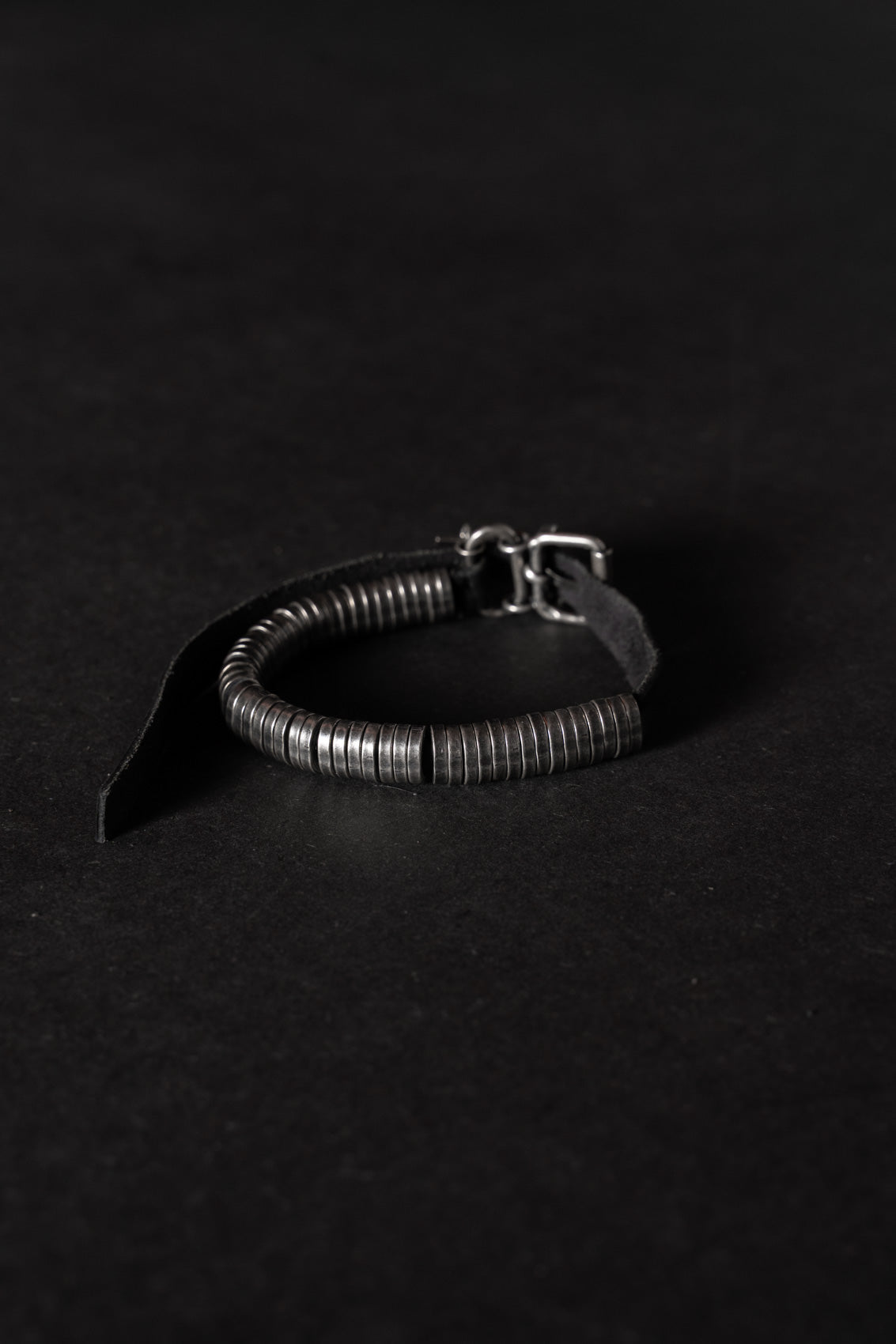 GOTI BR500 — bracelet in oxidised sterling silver