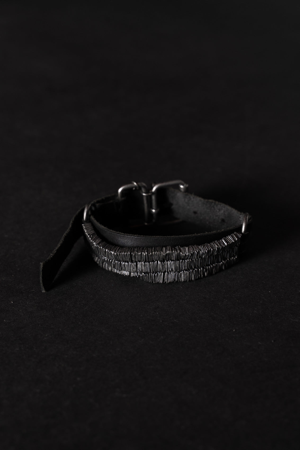 GOTI BR507 — bracelet in oxidised sterling silver